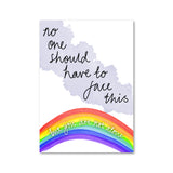 'You Are Not Alone' Card