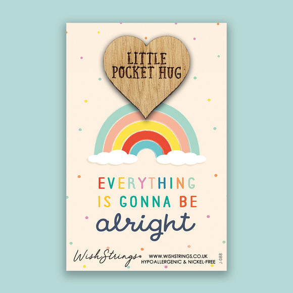 Everything Is Gonna Be Alright - Pocket Hug Token