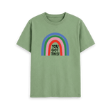 Sage Printed T-shirt Front
