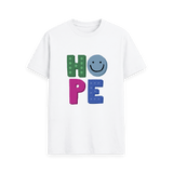 White Printed T-shirt Front