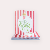 Mistletoe Bauble Christmas cards (pack of 10)