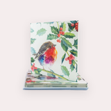 Holly Robin Christmas cards (pack of 10)