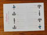 Nutcrackers Gift Wrap and Sticker Tags