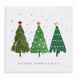 Three Trees Christmas cards (pack of 10)