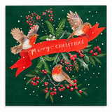 Red Ribbon Christmas cards (pack of 10)