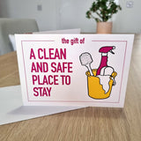 Clean and Safe Place (Physical Card)