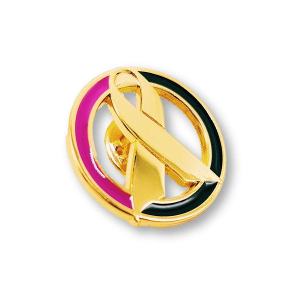 Go Gold Badge Reel, Childhood Cancer Awareness, Gold Ribbon Badge